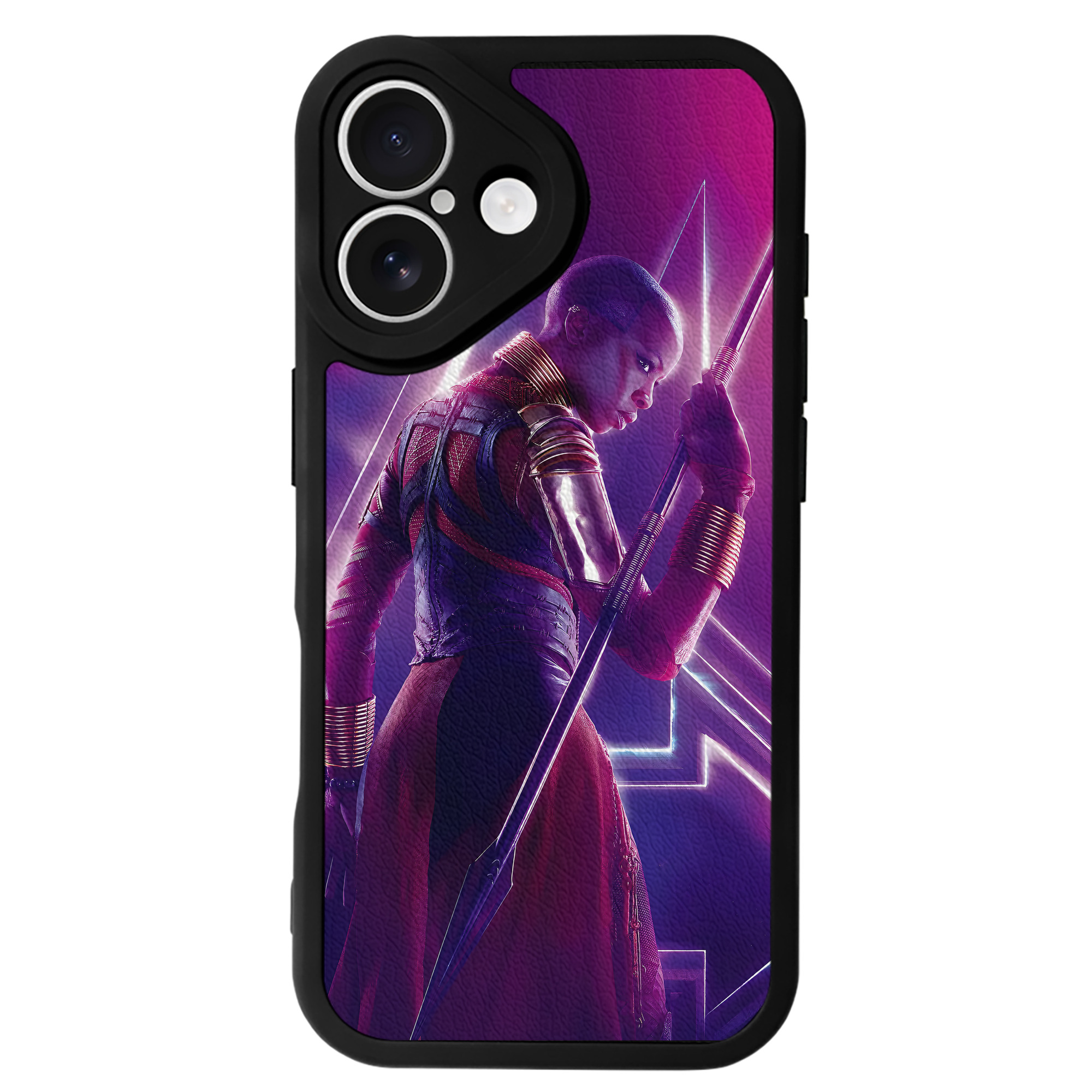 （画像用） アベンジャーズ The Avengers 【iPhone 16シリーズ対応】シリコンスマホケース（レザー調） 材質：シリコン